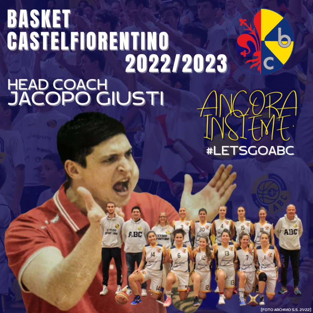 C femminile: Basket Castelfiorentino e Jacopo Giusti ancora insieme